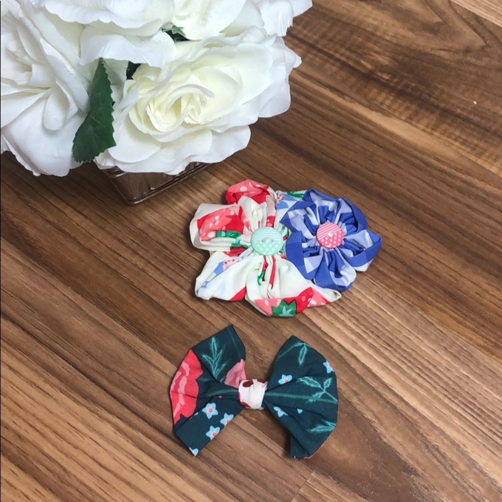 Matilda Jane 2 pc hair clip bundle